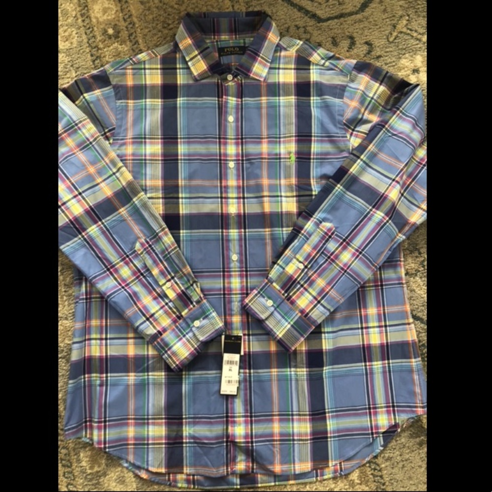 Men’s Polo Ralph Lauren Casual Button-Down Shirt